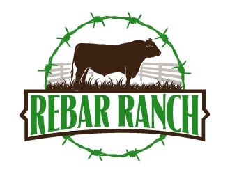 Rebar Ranch logo design by AamirKhan