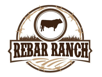 Rebar Ranch logo design by AamirKhan