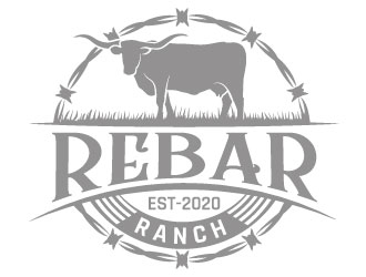 Rebar Ranch logo design by MonkDesign