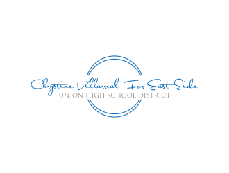 Chrystine Villarreal for East Side Union High School District  logo design by yoichi