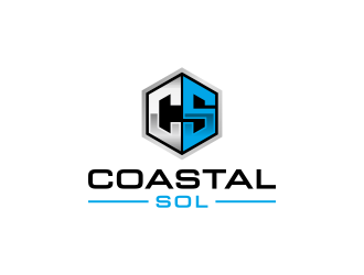 Coastal Sol logo design by Lavina