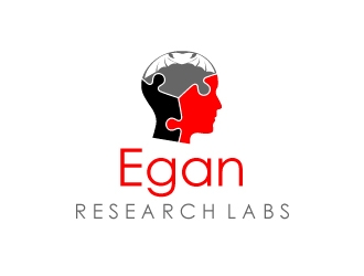 Egan Research Labs  logo design by savvyartstudio
