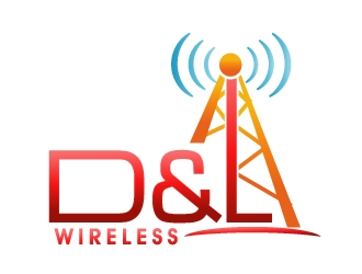 D&L Wireless logo design by PMG