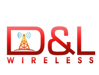 D&L Wireless logo design by PMG