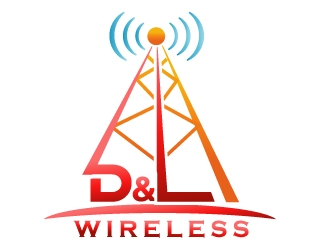 D&L Wireless logo design by PMG