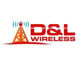 D&L Wireless logo design by adm3