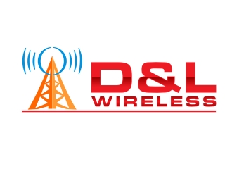 D&L Wireless logo design by aura