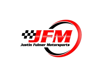 Justin Fulmer Motorsports logo design by pambudi