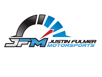 Justin Fulmer Motorsports logo design by YONK