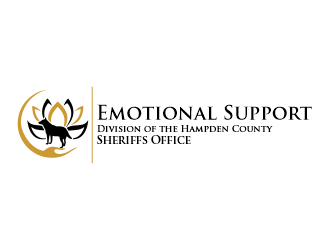 Emotional Support Division of the Hampden County Sheriffs Office  logo design by Gwerth