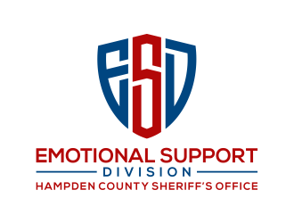 Emotional Support Division of the Hampden County Sheriffs Office  logo design by cintoko