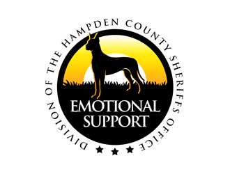 Emotional Support Division of the Hampden County Sheriffs Office  logo design by kunejo