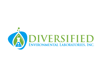 Diversified Environmental Laboratories, Inc. logo design by Gwerth