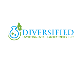 Diversified Environmental Laboratories, Inc. logo design by Gwerth