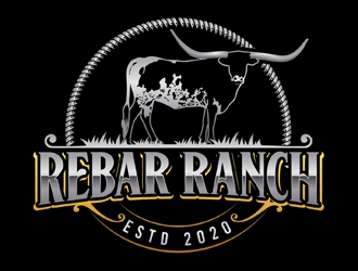 Rebar Ranch logo design by DreamLogoDesign