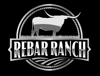 Rebar Ranch logo design by AamirKhan