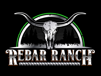 Rebar Ranch logo design by DreamLogoDesign