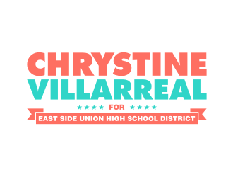 Chrystine Villarreal for East Side Union High School District  logo design by GemahRipah