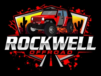 Rockwell Offroad logo design by AamirKhan