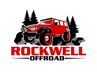 Rockwell Offroad logo design by AamirKhan