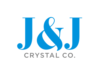 J&J Crystal Co. logo design by Franky.