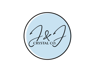 J&J Crystal Co. logo design by Devian