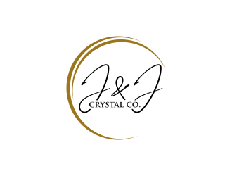 J&J Crystal Co. logo design by Devian