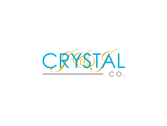 J&J Crystal Co. logo design by ArRizqu