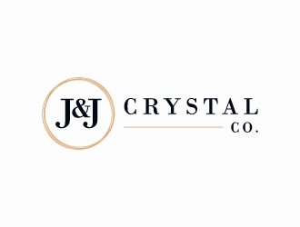 J&J Crystal Co. logo design by Janee