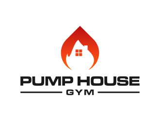Pump House Gym logo design by pel4ngi