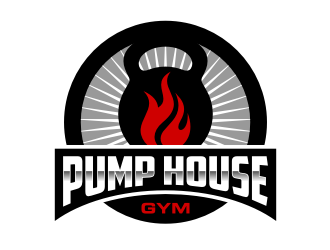 Pump House Gym logo design by GemahRipah