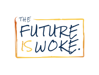 THE FUTURE IS WOKE. logo design by done