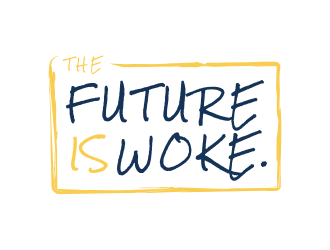 THE FUTURE IS WOKE. logo design by done