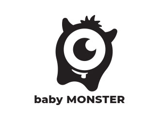 Baby Monster logo design by er9e