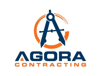 Agora Contracting logo design by jaize