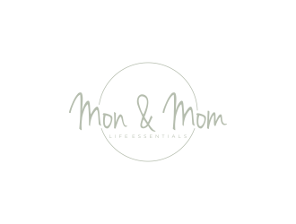 Mon & Mom Life Essentials  logo design by haidar