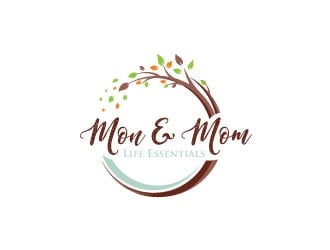 Mon & Mom Life Essentials  logo design by zinnia