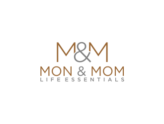Mon & Mom Life Essentials  logo design by bricton