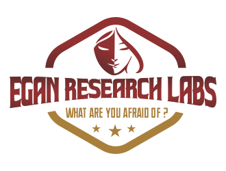Egan Research Labs  logo design by YONK