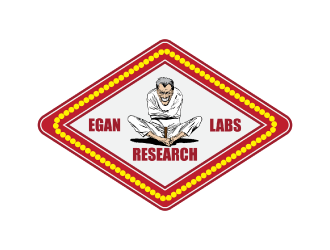 Egan Research Labs  logo design by nona