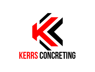 Kerrs concreting  logo design by Gwerth