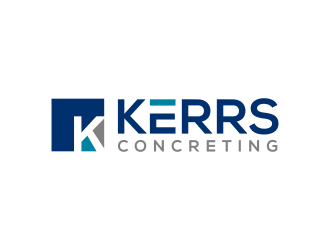 Kerrs concreting  logo design by ingepro