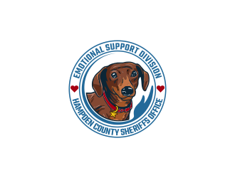 Emotional Support Division of the Hampden County Sheriffs Office  logo design by brandshark