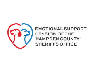 Emotional Support Division of the Hampden County Sheriffs Office  logo design by 21082