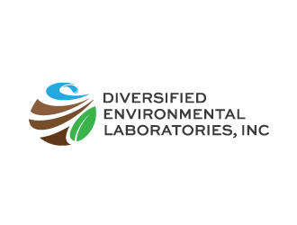 Diversified Environmental Laboratories, Inc. logo design by 21082