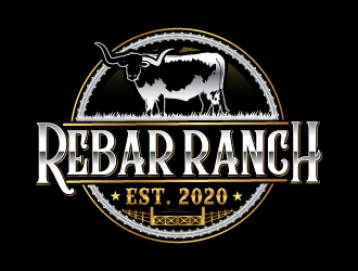 Rebar Ranch logo design by LucidSketch