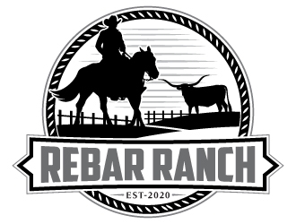 Rebar Ranch logo design by LucidSketch
