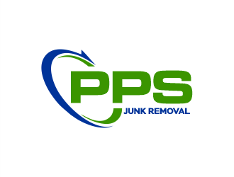 PPS Junk Removal logo design by Gwerth