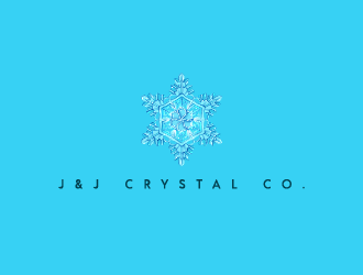 J&J Crystal Co. logo design by czars