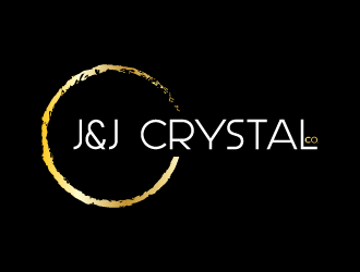 J&J Crystal Co. logo design by czars